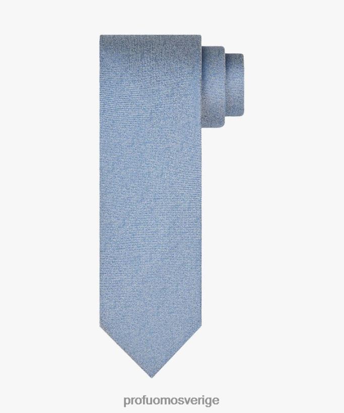 Tillbehör se Profuomo män silkesslips blå N8XR4760
