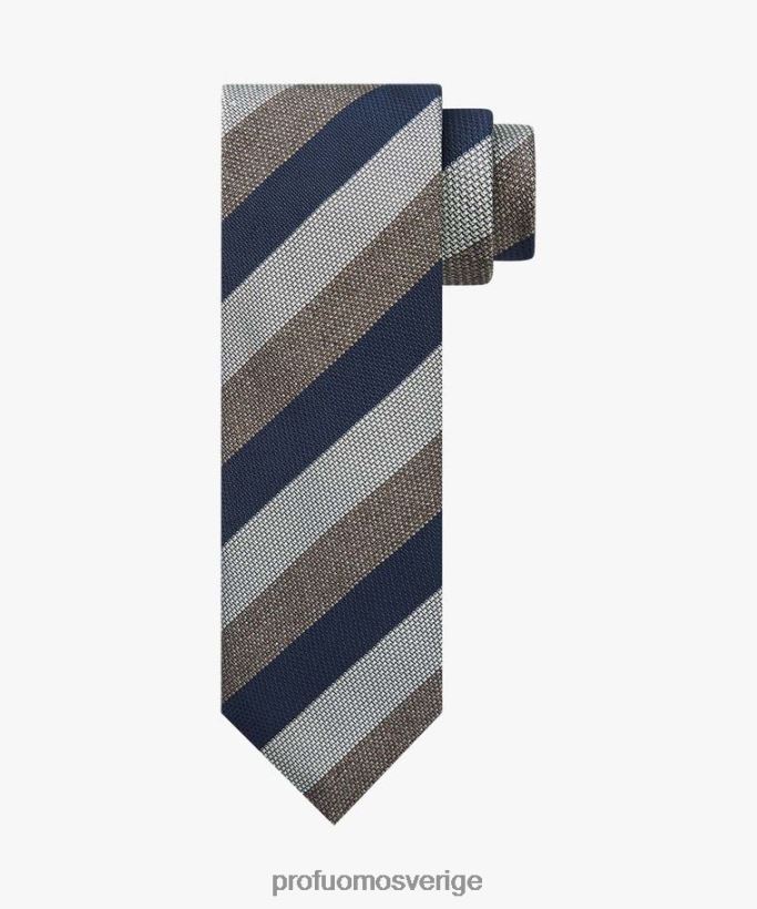 Tillbehör se Profuomo män silkesslips brun N8XR4451