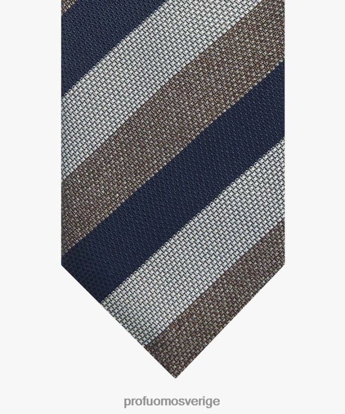 Tillbehör se Profuomo män silkesslips brun N8XR4451