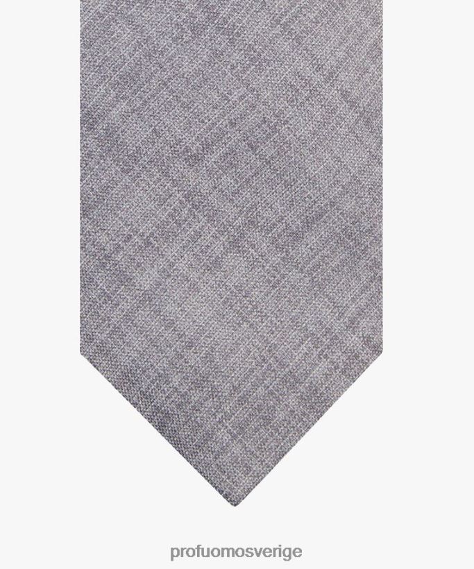 Tillbehör se Profuomo män silkesslips grå N8XR4623