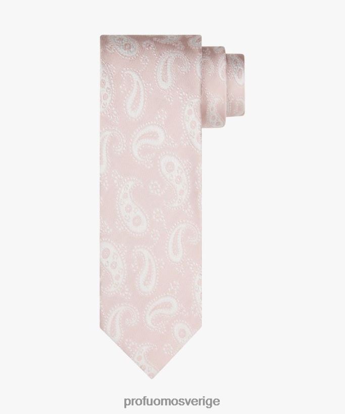 Tillbehör se Profuomo män silkesslips rosa N8XR4629