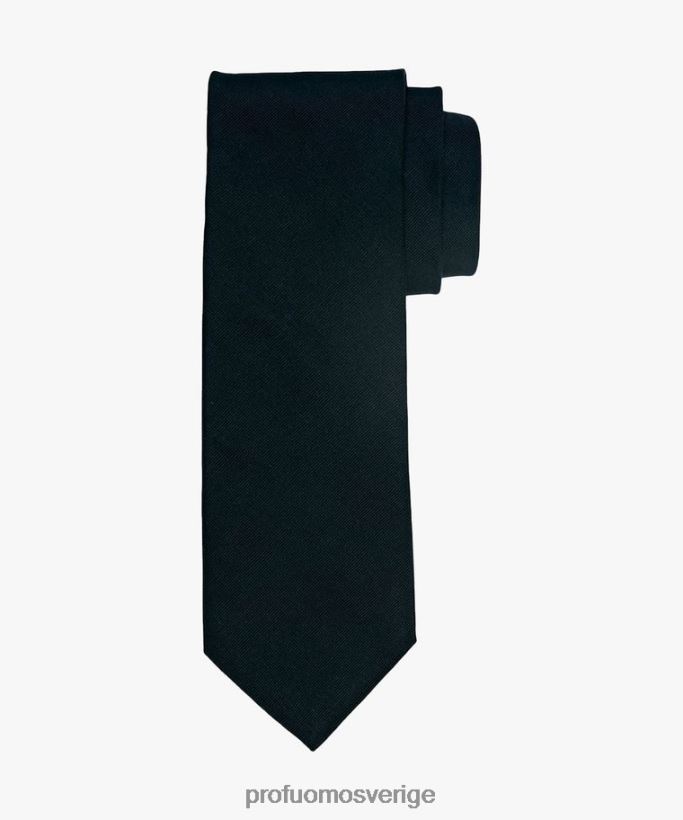 Tillbehör se Profuomo män silkesslips svart N8XR4570