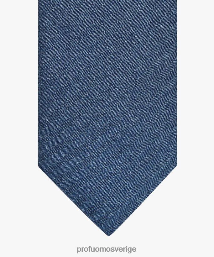 Tillbehör se Profuomo män slips i siden-bomull Marin N8XR4452