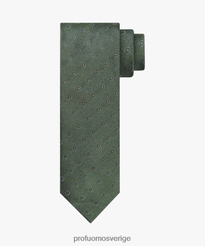 Tillbehör se Profuomo män slips i siden-bomull armén N8XR4456
