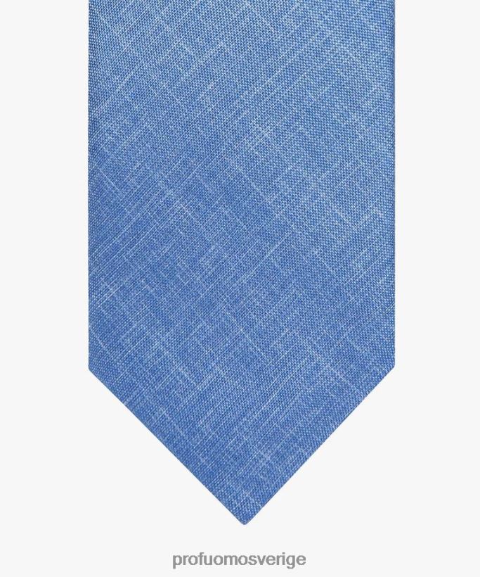 Tillbehör se Profuomo män slips i sidentryck blå N8XR4773