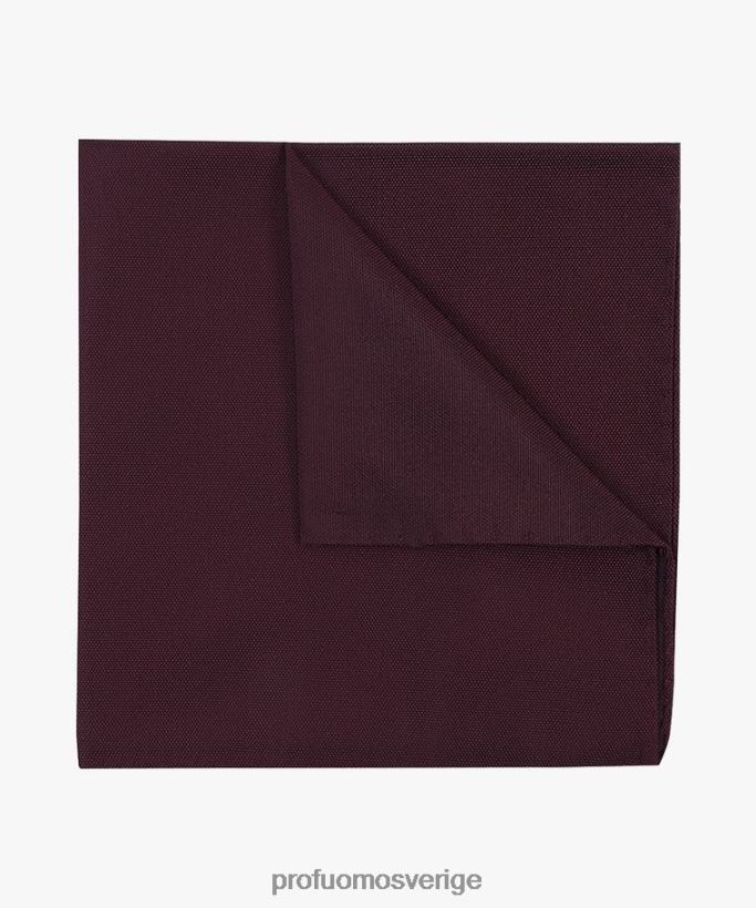 Tillbehör se Profuomo män oxford sidenficka vinröd N8XR4767
