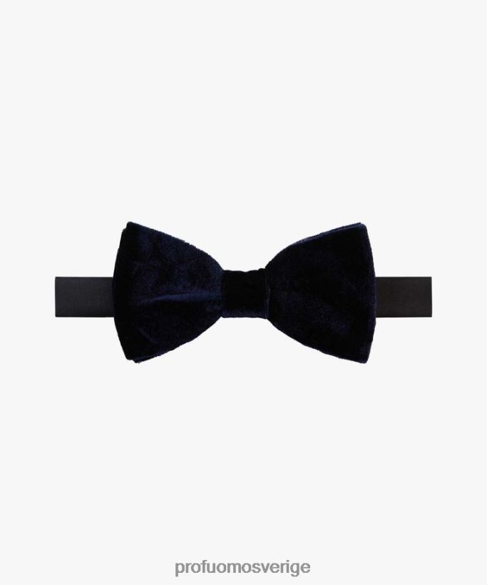 Tillbehör se Profuomo män fluga i velour Marin N8XR4486
