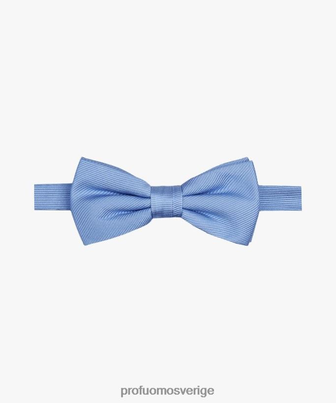 Tillbehör se Profuomo män silkes fluga blå N8XR4656
