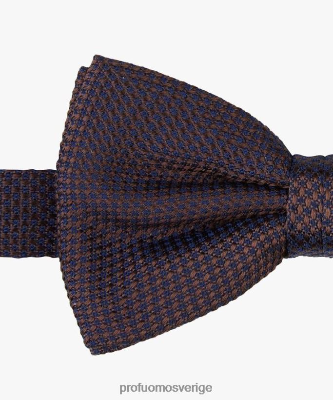 Tillbehör se Profuomo män silkes fluga brun N8XR4484