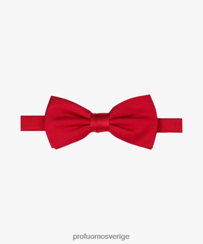 Tillbehör se Profuomo män silkes fluga röd N8XR4500