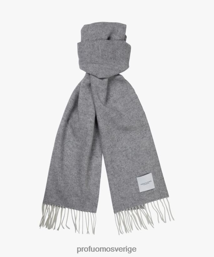 Tillbehör se Profuomo män halsduk i lammull grå N8XR4473