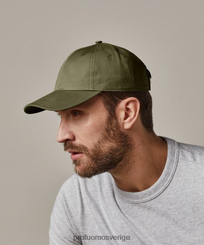 Tillbehör se Profuomo män basebollkeps grön N8XR4742