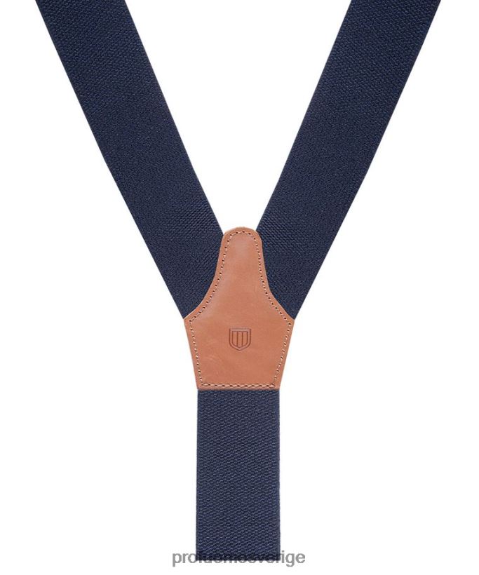 Tillbehör se Profuomo män informella hängslen Marin N8XR4680